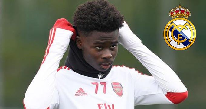 Real Madrid Ikut Mengejar Pemain Muda Bukayo Saka